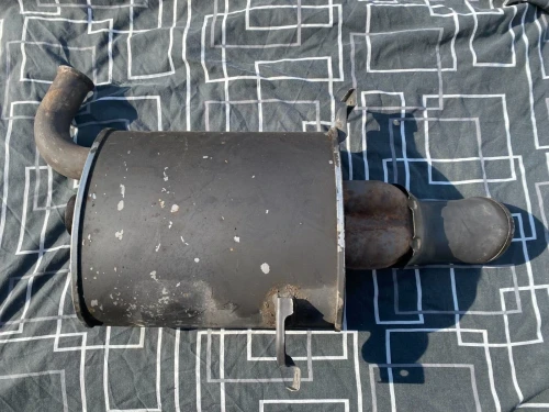 Porsche 928 92811109701 Used OEM Exhaust Muffler