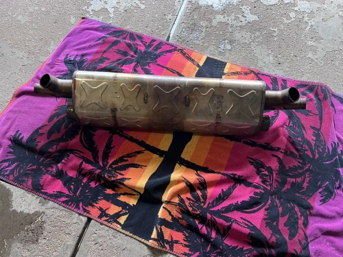 2018 Porsche 911 Used OEM Exhaust Muffler