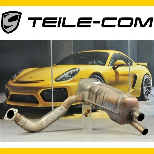 Porsche Cayman 98111122102 Left/Driver Used OEM Exhaust Muffler