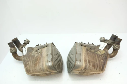 2007-2011 Porsche 911 99711104890 99711104790 Left & Right Used OEM Exhaust Muffler