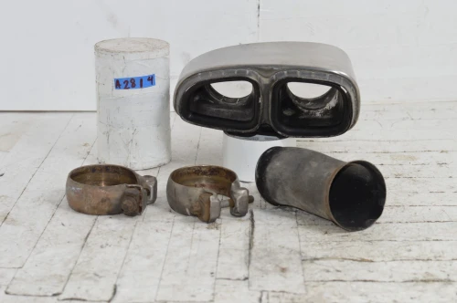 2010-2013 Porsche Panamera Left/Driver Used OEM Exhaust Muffler