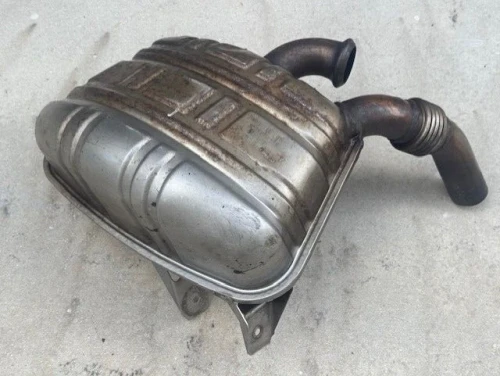 Porsche 911 99611113253 Left/Driver Used OEM Exhaust Muffler