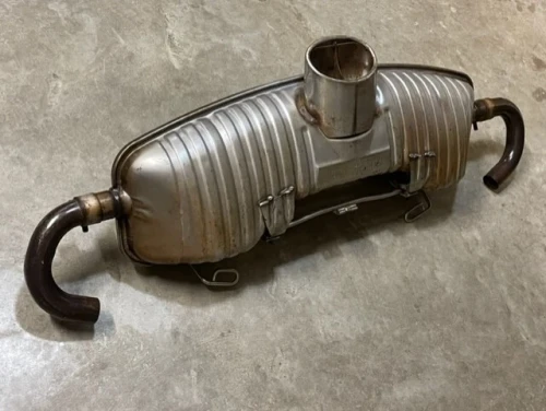 1997 Porsche Boxster 99611112105 2.5L Center Used OEM Exhaust Muffler