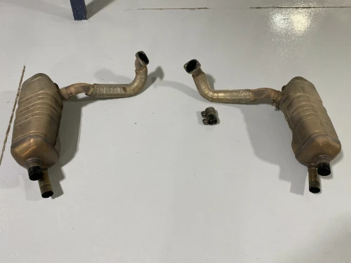 2013-2016 Porsche Boxster Left & Right Used OEM Exhaust Muffler
