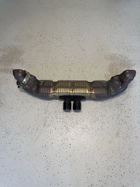 2024 Porsche 911 Center Used OEM Exhaust Muffler