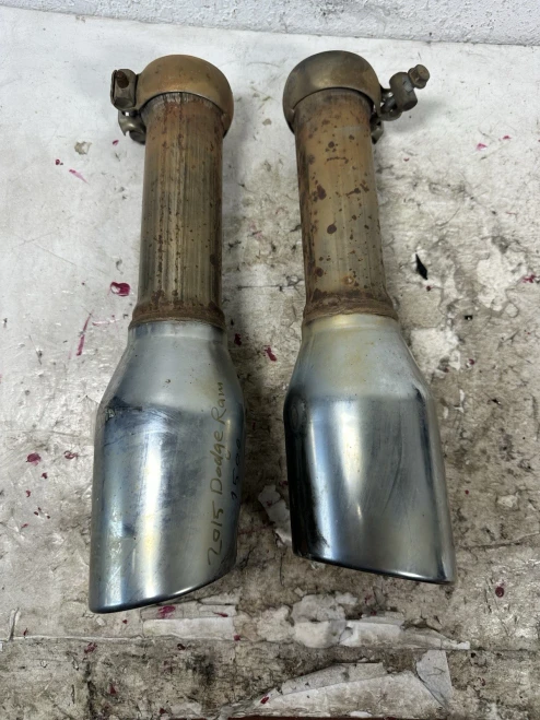 2014-2018 Ram 1500 Left & Right Rear Used OEM Exhaust Muffler