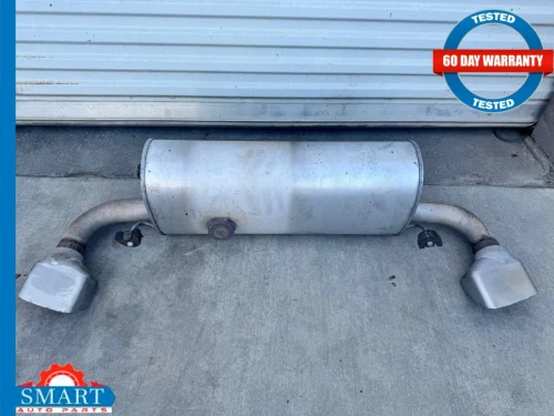2007-2009 Saturn Sky Rear Dual Tip Used OEM Exhaust Muffler