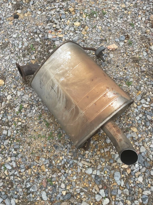 2010-2012 Subaru Outback 2.5L Rear AWD Used OEM Exhaust Muffler