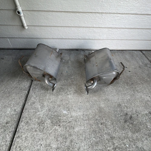 Subaru WRX Left & Right Used OEM Exhaust Muffler