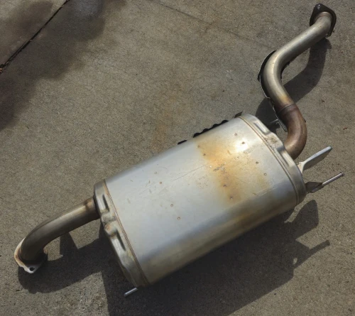 2024 Toyota Land Cruiser Used OEM Exhaust Muffler
