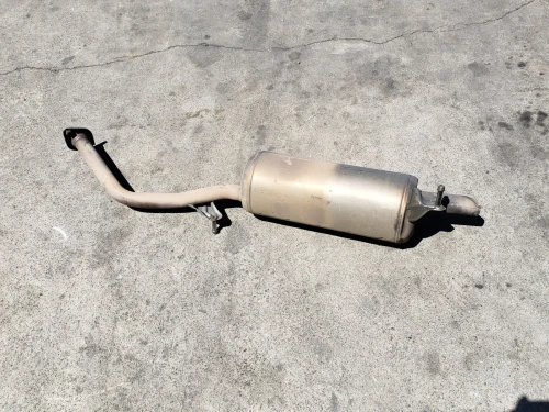2015 Toyota Prius Rear Used OEM Exhaust Muffler