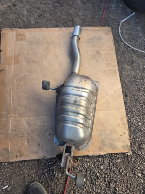 2017 Toyota Yaris Rear Used OEM Exhaust Muffler