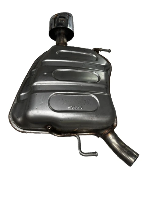 2019-2023 Volkswagen Jetta 5QM253611AE 2.0L Left/Driver Rear Used OEM Exhaust Muffler
