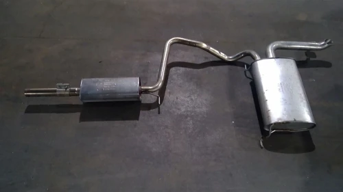 2022-2024 Volkswagen Taos 5QM253209BE FWD Used OEM Exhaust Muffler