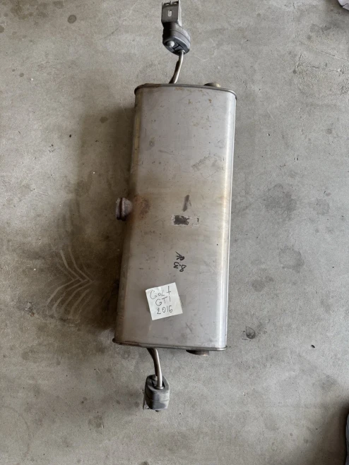 2016 Volkswagen Golf GTI Used OEM Exhaust Muffler