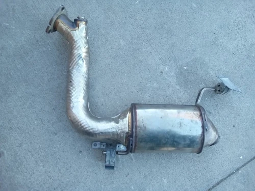 2015 Volkswagen Touareg 3.0L Rear Used OEM Exhaust Muffler
