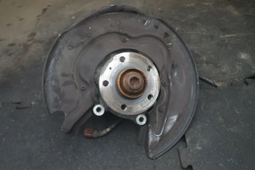 2013 Audi S7 8R0505432F Rear Right/Passenger Used OEM Steering Knuckle Spindle