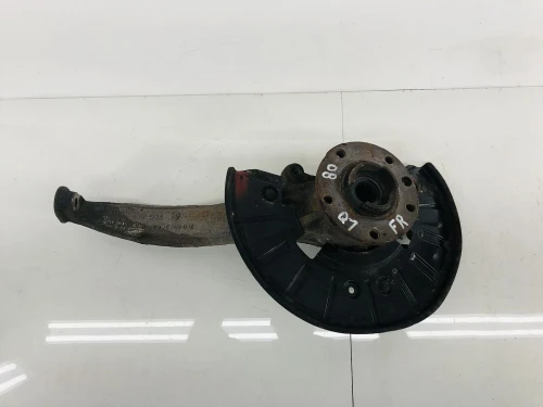 2007-2010 Audi Q7 Front Right/Passenger AWD With Hub Used OEM Steering Knuckle Spindle