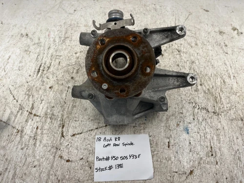 2017-2023 Audi R8 4S0505433E Rear Left/Driver Used OEM Steering Knuckle Spindle