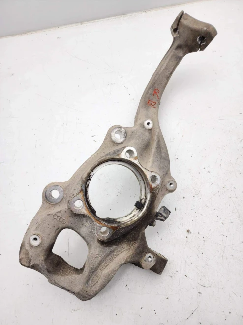 2013-2018 Audi A6 8K0407258A Front Right/Passenger Used OEM Steering Knuckle Spindle