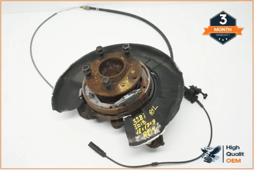 2012-2016 BMW 3 Series Rear Left/Driver Used OEM Steering Knuckle Spindle