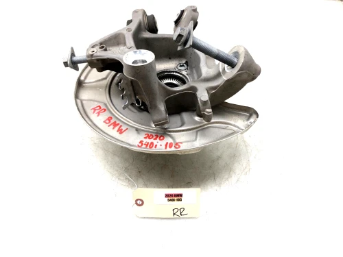 2017-2020 BMW 540i Rear Right/Passenger With Bearing Used OEM Steering Knuckle Spindle
