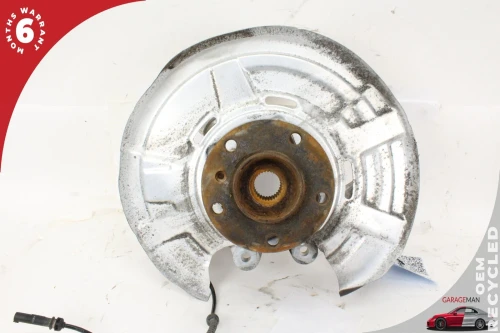 2011-2018 BMW 5 Series Rear Right/Passenger With Hub Used OEM Steering Knuckle Spindle