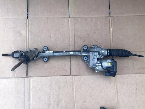 2018-2019 Jaguar F-Pace Steering Gear Rack and Pinion Assembly OEM JK833200AB used OEM rack and pinion assembly