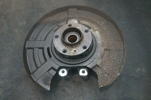 2012 BMW M6 33322284145 Rear Left/Driver With Hub Used OEM Steering Knuckle Spindle