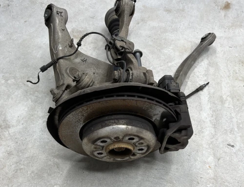 2011-2016 BMW 528i Rear Left/Driver With Hub Used OEM Steering Knuckle Spindle