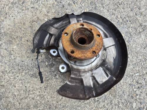 2012-2016 BMW 5 Series Rear Left/Driver With Hub Used OEM Steering Knuckle Spindle