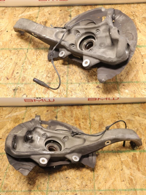 BMW Front Left & Right With Hub Used OEM Steering Knuckle Spindle