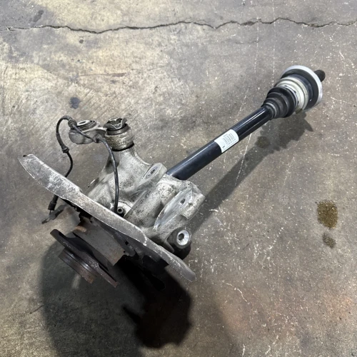 2012 BMW 640i Rear Left/Driver With Hub Used OEM Steering Knuckle Spindle