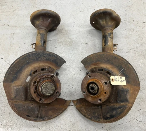 BMW 325i Front Left & Right Used OEM Steering Knuckle Spindle