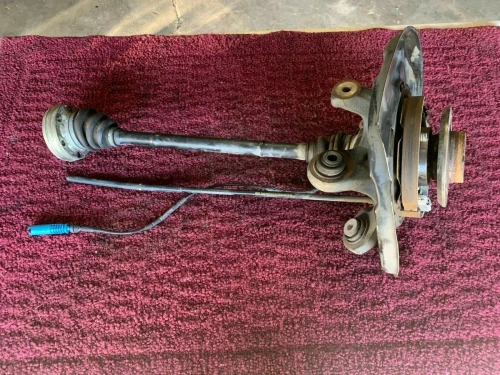 2010-2015 BMW X1 Rear Right/Passenger With Hub Used OEM Steering Knuckle Spindle