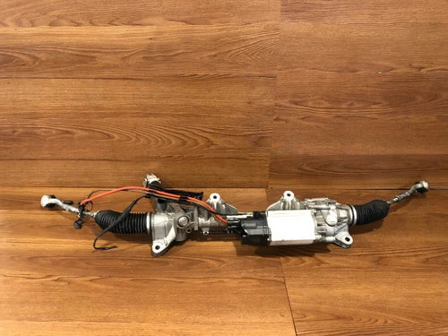 BMW F10 528 535 550 POWER STEERING ELECTRIC RACK & PINION MOTOR GEAR OEM 11-2016 used OEM rack and pinion assembly