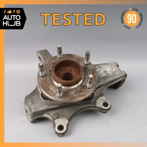 2004-2013 Cadillac Front Left/Driver With Hub Used OEM Steering Knuckle Spindle