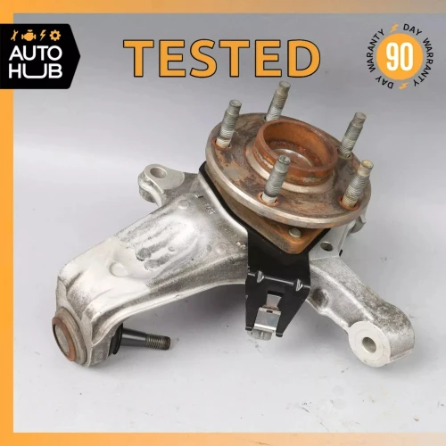 2004-2013 Cadillac 15280561 Front Left/Driver With Hub Used OEM Steering Knuckle Spindle
