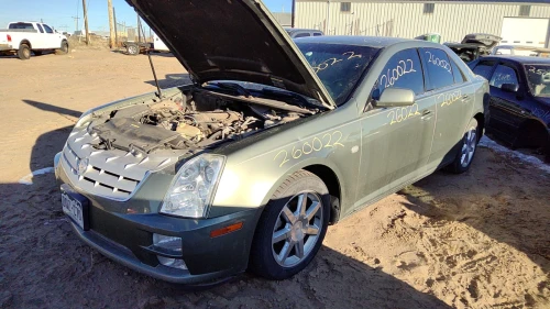 2005-2011 Cadillac STS Front Right/Passenger With Hub Used OEM Steering Knuckle Spindle