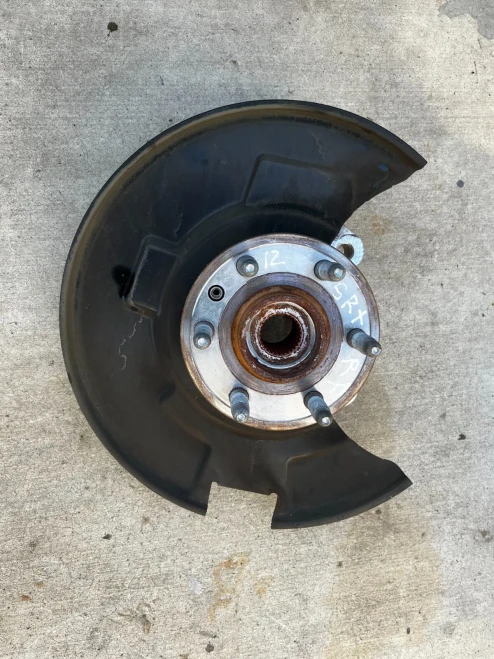 2010-2012 Cadillac SRX Front Right/Passenger Used OEM Steering Knuckle Spindle