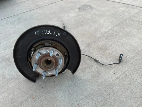 2010-2016 Cadillac SRX Rear Left/Driver With Hub With Bearing Used OEM Steering Knuckle Spindle