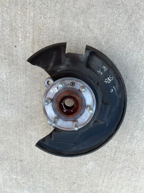 2010-2016 Cadillac SRX Front Right/Passenger With Hub With Bearing Used OEM Steering Knuckle Spindle
