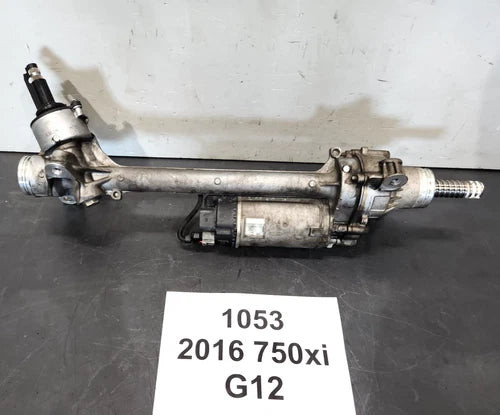 16-19 OEM BMW G11 G12 750 AWD xDrive Power Steering Gear Rack and Pinion 36k used OEM rack and pinion assembly