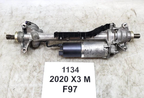 20-21 OEM BMW F97 F98 X3M X4M Electric Power Steering Gear Rack & Pinion UM used OEM rack and pinion assembly