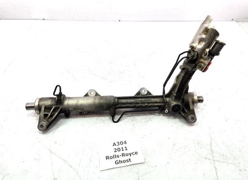 2010-2014 OEM Rolls-Royce Ghost RR4 Power Steering Gear Rack and Pinion used OEM rack and pinion assembly