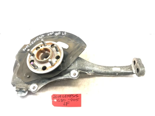 2018-2020 Hyundai Genesis Front Left/Driver RWD With Hub Used OEM Steering Knuckle Spindle