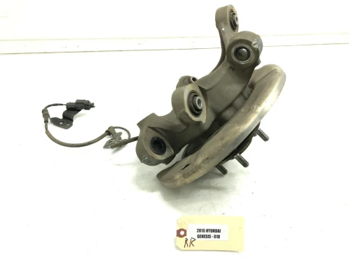 2015-2019 Hyundai Genesis Rear Right/Passenger With Hub Used OEM Steering Knuckle Spindle