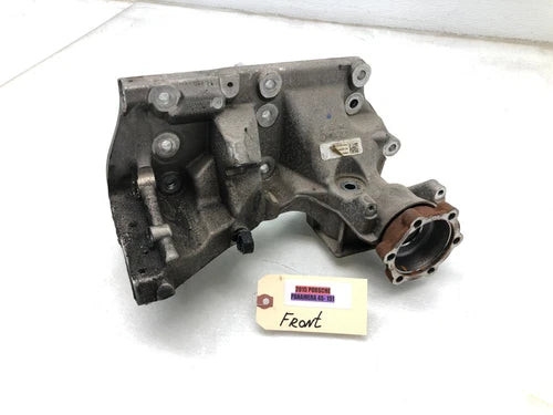 2010-2016 PORSCHE PANAMERA 4S AWD 3.0L V6 AWD DIFFERENTIAL AXLE CARRIER OEM used OEM differential carrier assembly
