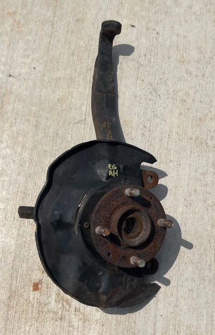 1992-1995 Honda Civic Front Right/Passenger With Hub Used OEM Steering Knuckle Spindle