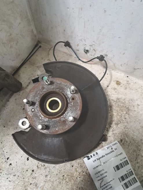 2010 Honda Civic 4321069 Front Left/Driver Used OEM Steering Knuckle Spindle